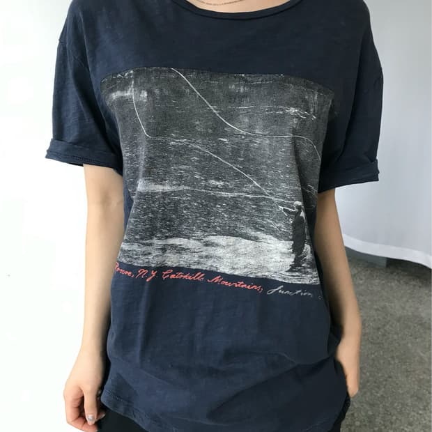 L.O.G.G. 호수 티셔츠