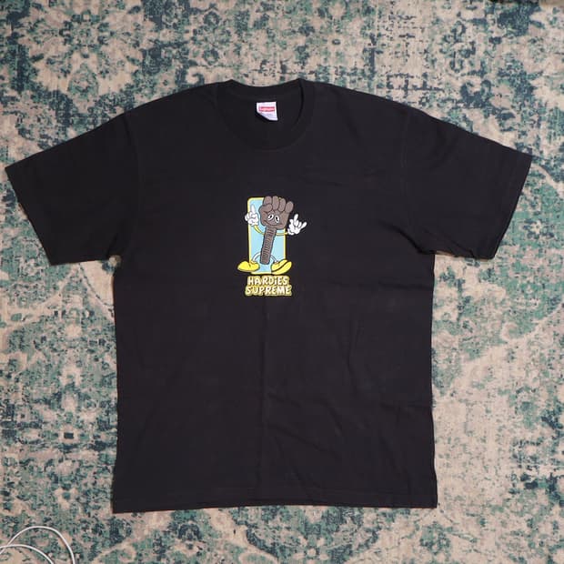 Supreme 슈프림 23SS 볼트 반팔 티셔츠 블랙 L