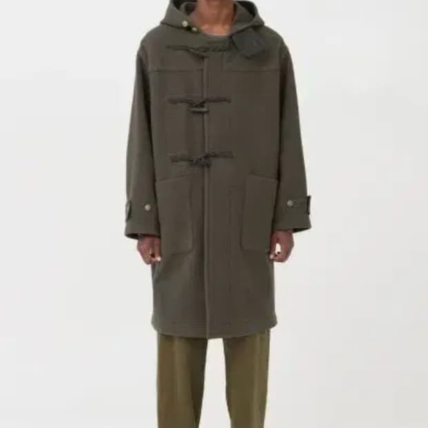 [3] 브라운야드 24fw 더플코트 올리브 그레이