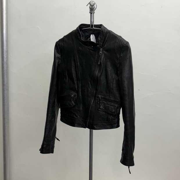 빈티지 가죽 자켓