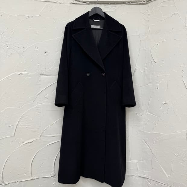 막스마라 Maxmara 라나울100% 맥시코트