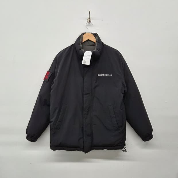 NBA 시카고 불스 리버시블 덕다운 패딩 점퍼 남성 XL