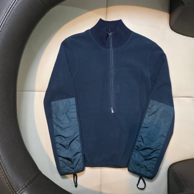 Prada sport harf zip fleece