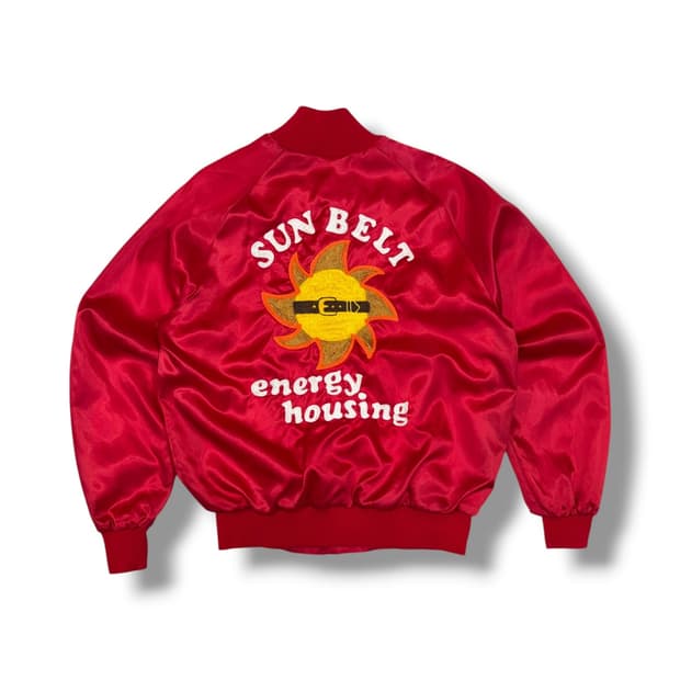 90s 웨스트아크 Westark 새틴 봄버 자켓 made in USA 