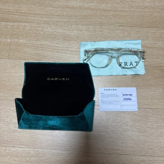 carven buzz 카르벤 버즈 투명안경