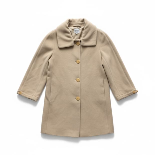 아르마니 콜레치오니 배이지 코트 M