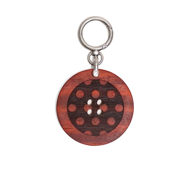 DOT BUTTON KEYRING