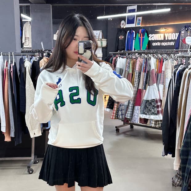 폴로 빅포니 USA 후드티