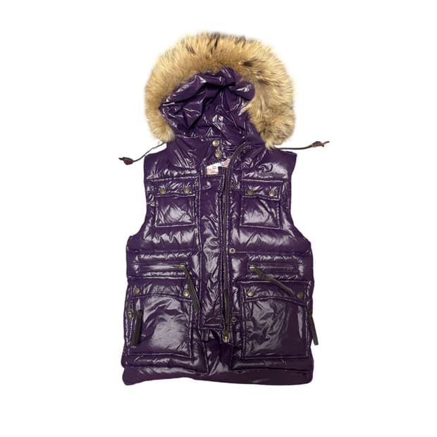00’s Dsquared2 Fur Down Vest