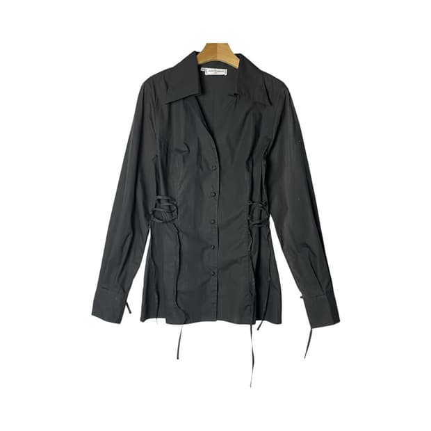 [Anne Fontaine] 안느퐁텐 셔링 코튼 블라우스