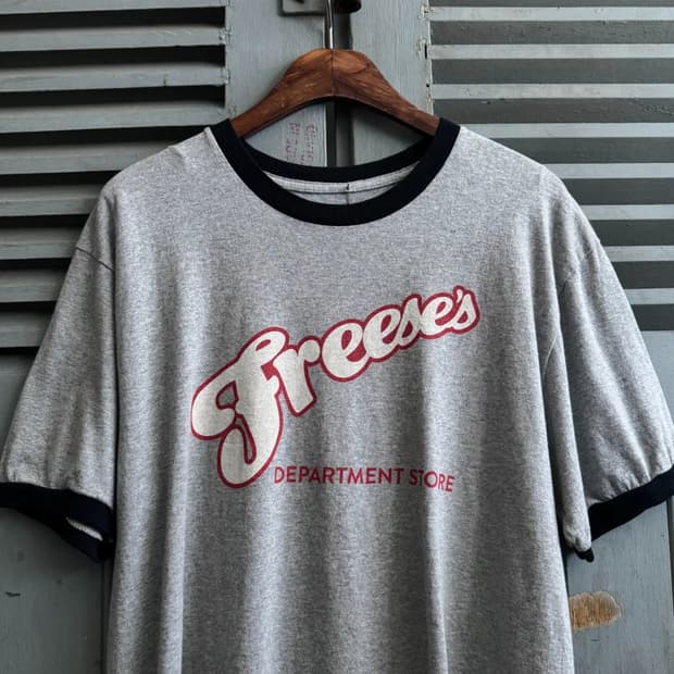 [L]USA 빈티지 Freese's 링거 티셔츠