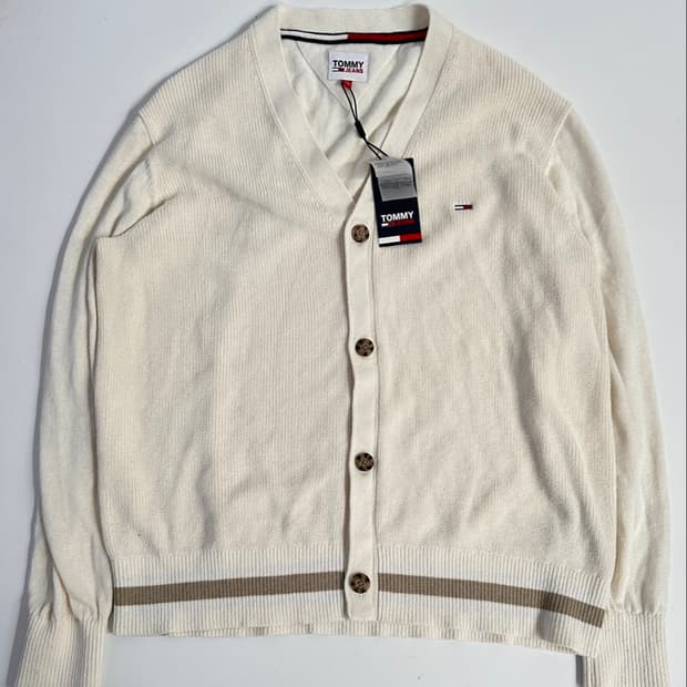 [XXL] 타미힐피거 가디건