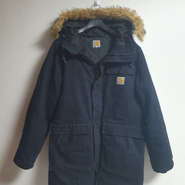 택포 칼하트 패딩 시베리아파카 누빔 점퍼 S