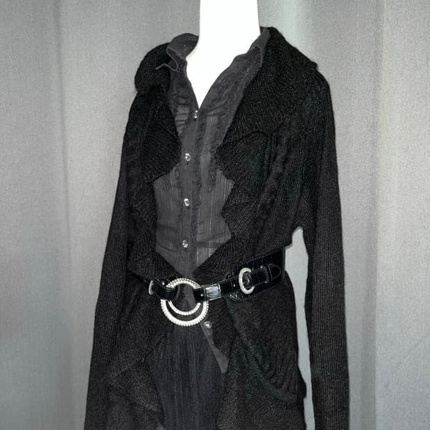 고스 블랙코디세트(세실맥비 셔츠)