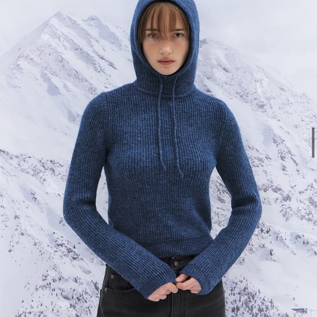 그로브 FARBE HOODIE KNIT