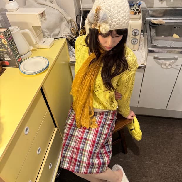 하라주쿠 빈티지 코디세트