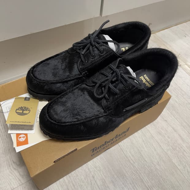 팀버랜드 x와코마리아 3아이 보트슈즈