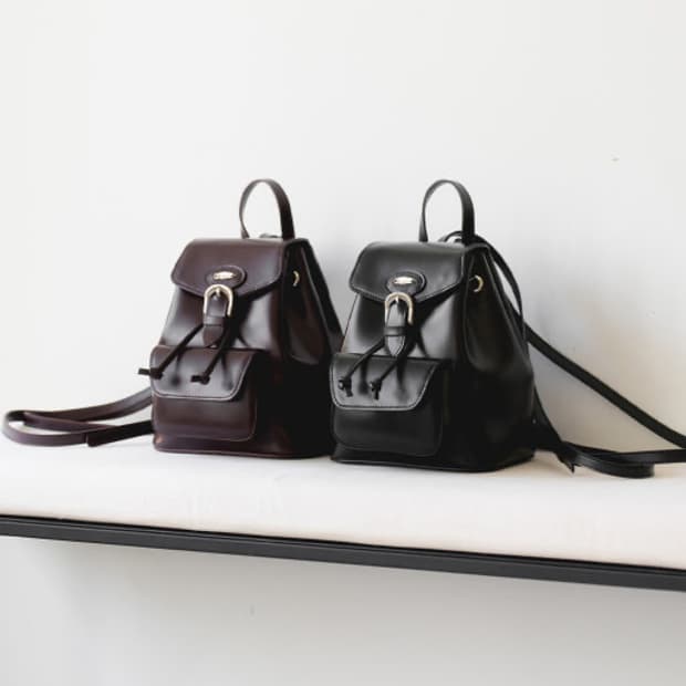 Pavea Nute Buckle Backpack Mini_Black