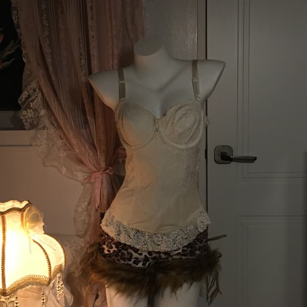 페어리 달천깔 히메갸루 아이보리 코르셋