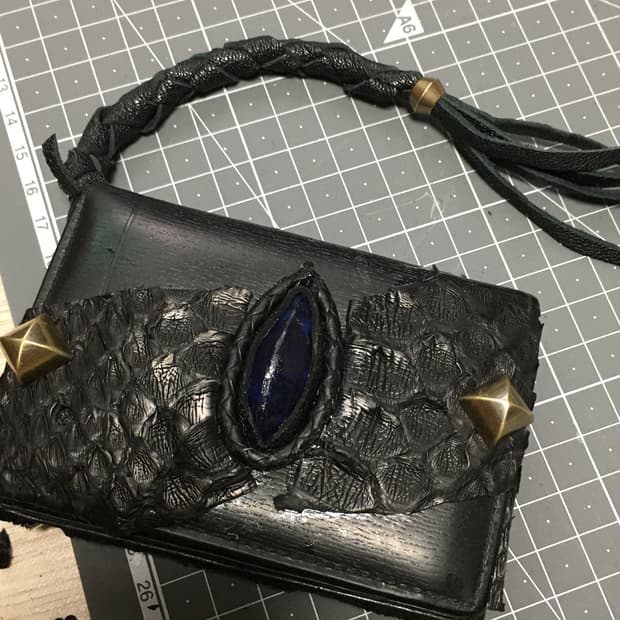 Leather Custom Card Wallet