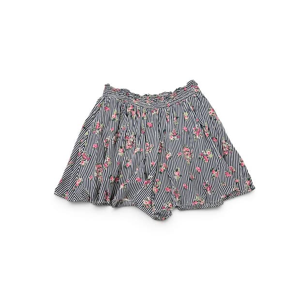 Silky Flower Loose Fit Short Pants