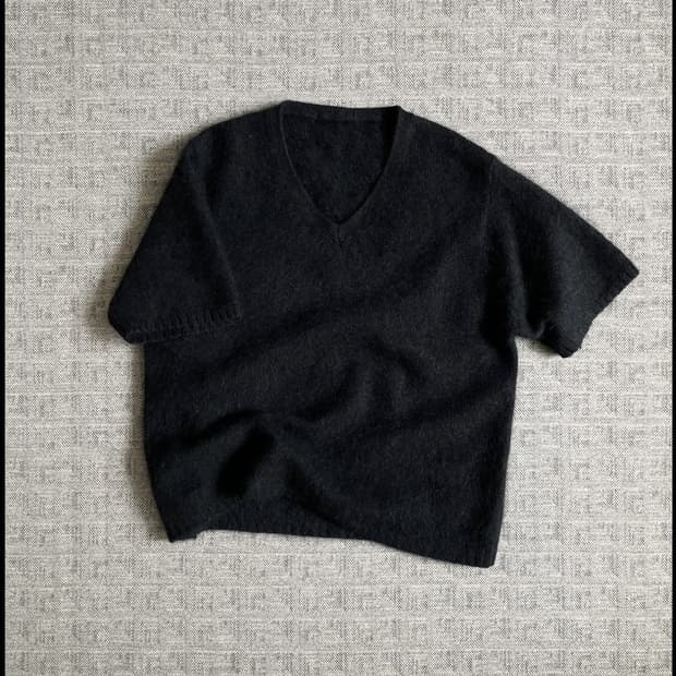 hairy half knit