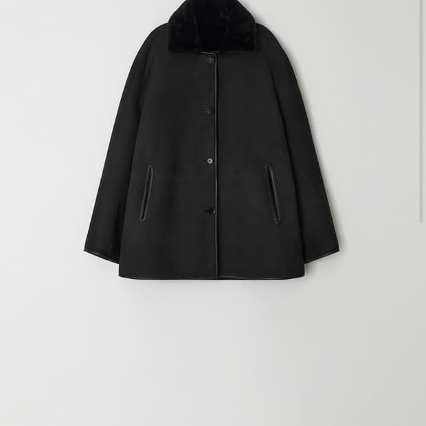 아뜰리에 에디션 리버시블 시어링 자켓