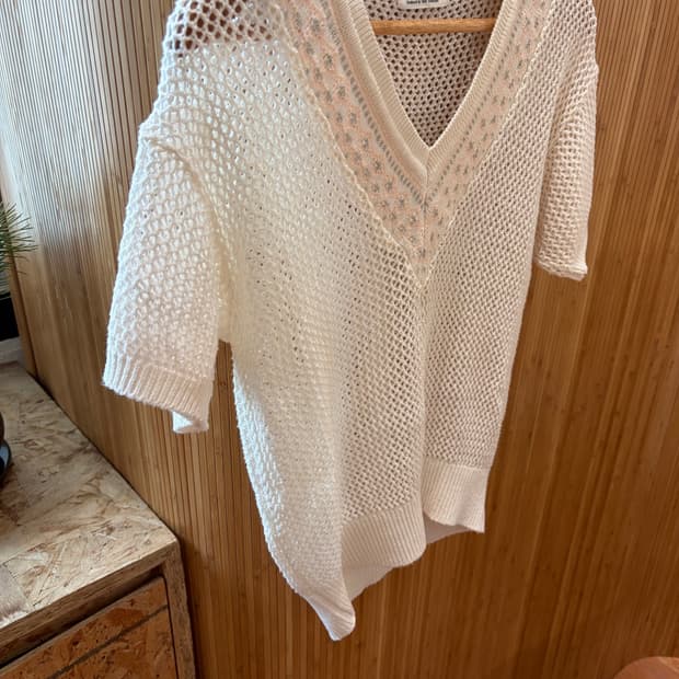 BELLE PAULE V-neck Knit
