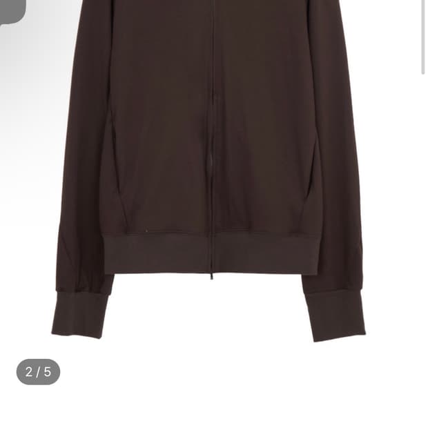 bordr 후드집업 다크브라운 xl