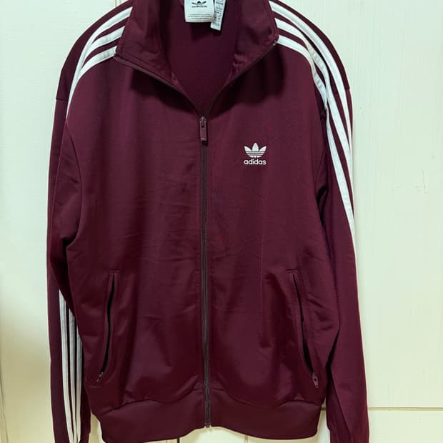 아디다스 파이어버드 트랙탑 져지 버건디 S