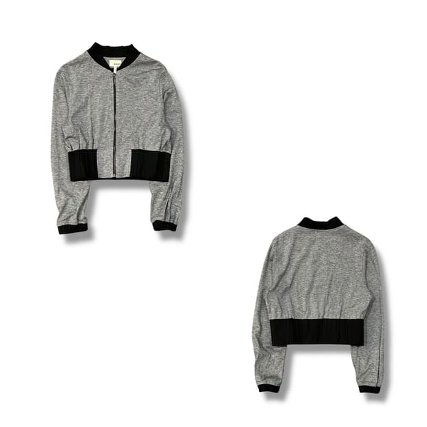  rodier 크롭 집업 자켓 y14251