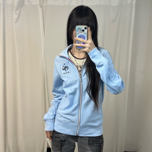 Nike France sky blue jersey