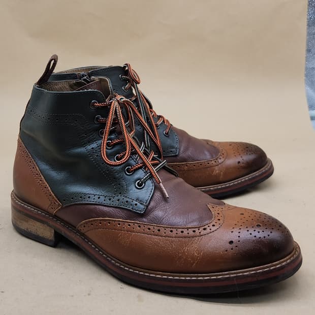 소다옴므 남성가죽부츠 270