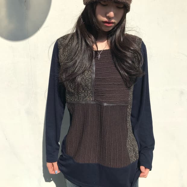 무드 패치워크 탑