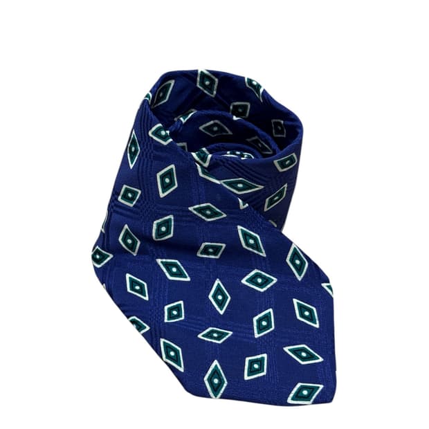 폴로 네이비 다이아몬드 타이