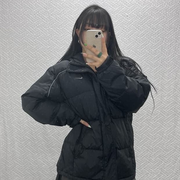 나이키 올드스쿨 빈티지 캐주얼 덕다운 패딩 M C08969