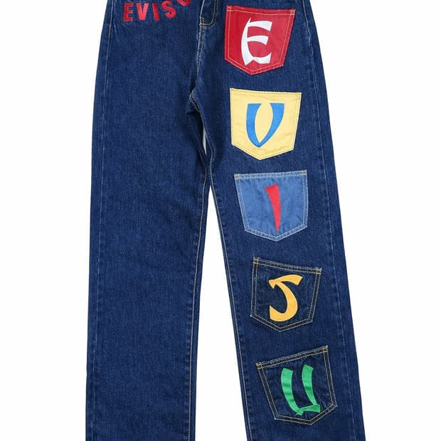 EVISU에비수 멀티포켓 데님 30