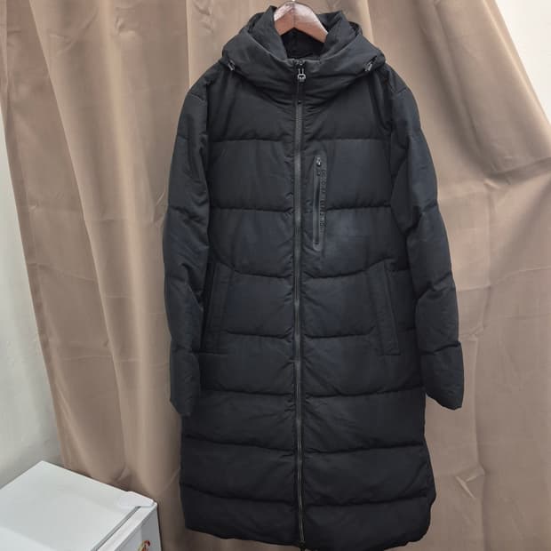 디스커버리 익스페디션 블랙 롱패딩