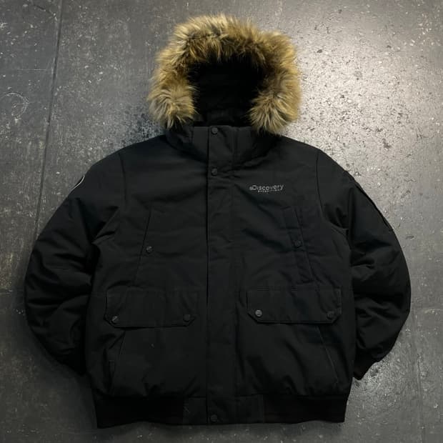 105-110 디스커버리 숏패딩 