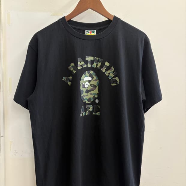 N318. 베이프 카모 반팔