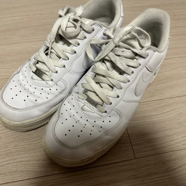 (270) 나이키 x 슈프림 에어포스1 화이트