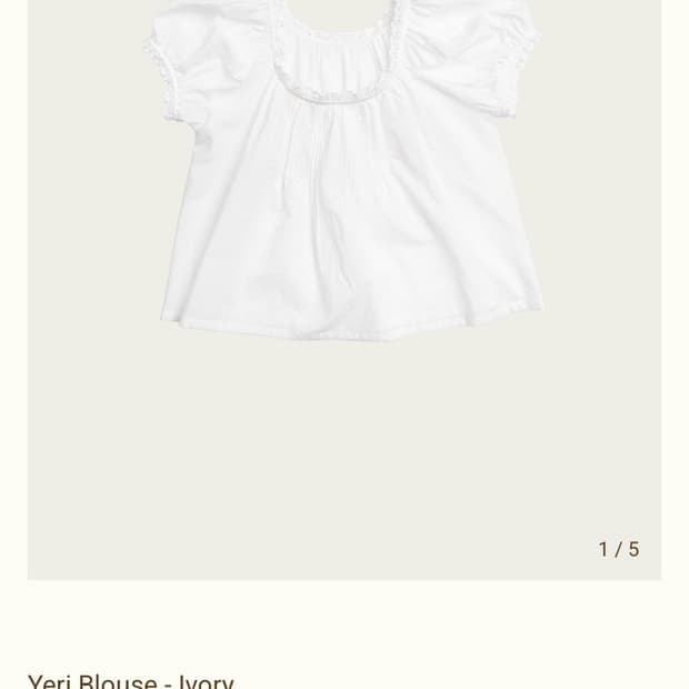 리본빛 yeri blouse 예리 블라우스 아이보리