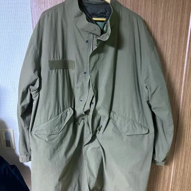 밀텍 컬티즘 m65 피쉬테일 파카 L사이즈