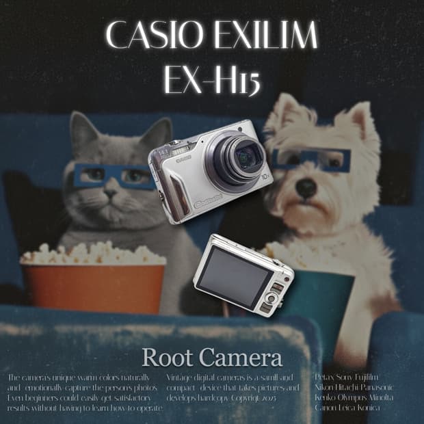 카시오 EX-H15   츄 디카 빈티지 디카 디지털카메라