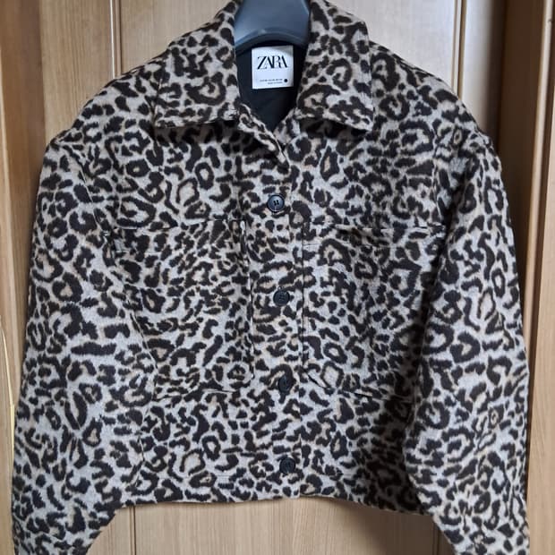 자라 레오파드 자켓 XS(S)