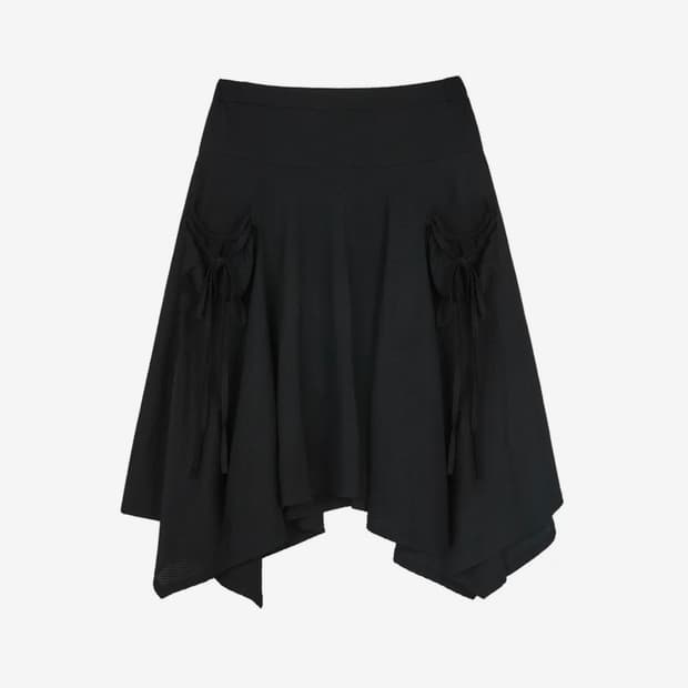 러브이즈트루 미디스커트 블랙