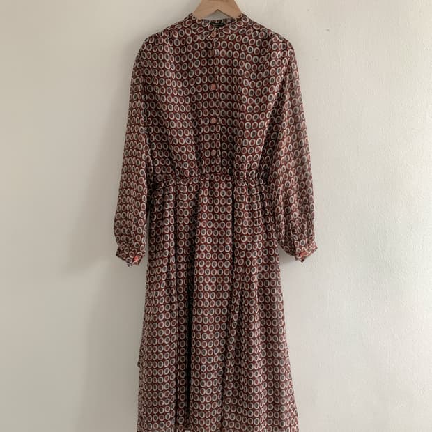 Oriental China Collar Dress