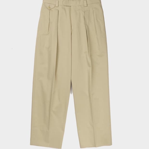 마티앤선즈 24fw laurence 아메리칸 트라우저 치노 팬츠 is