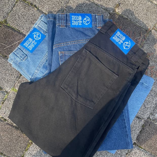 폴라스케이트 빅보이 팬츠 피치블랙 