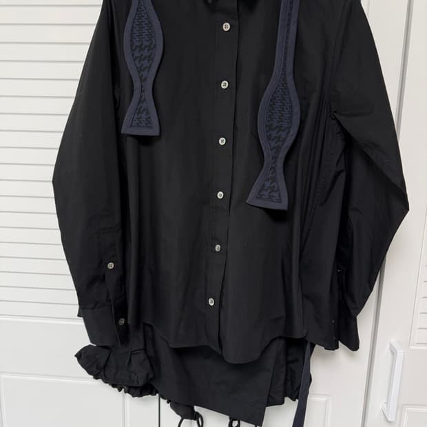 SACAI 사카이 레이어드 셔츠